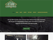Tablet Screenshot of fireup2100.org